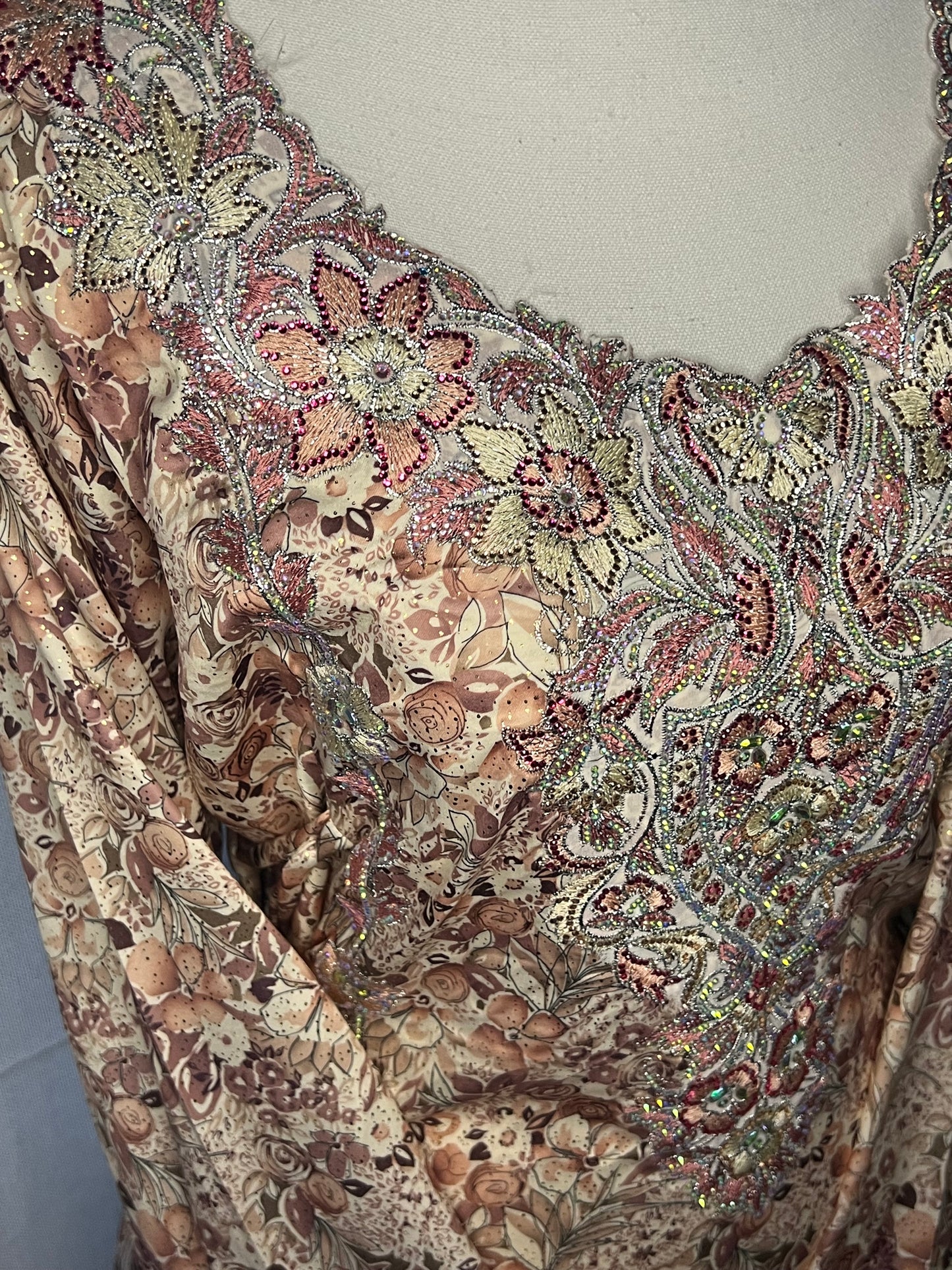 Italian Silk Corset Makhawar