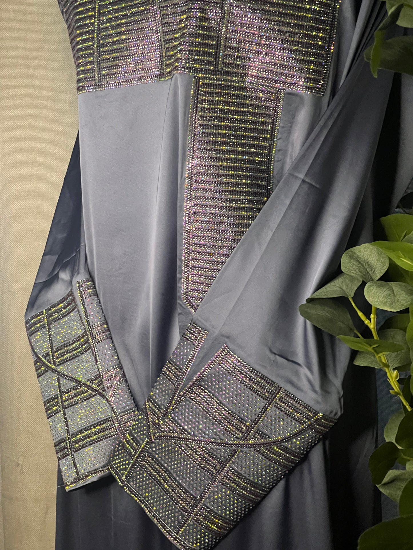 Plain Italian Silk Corset Makhawar