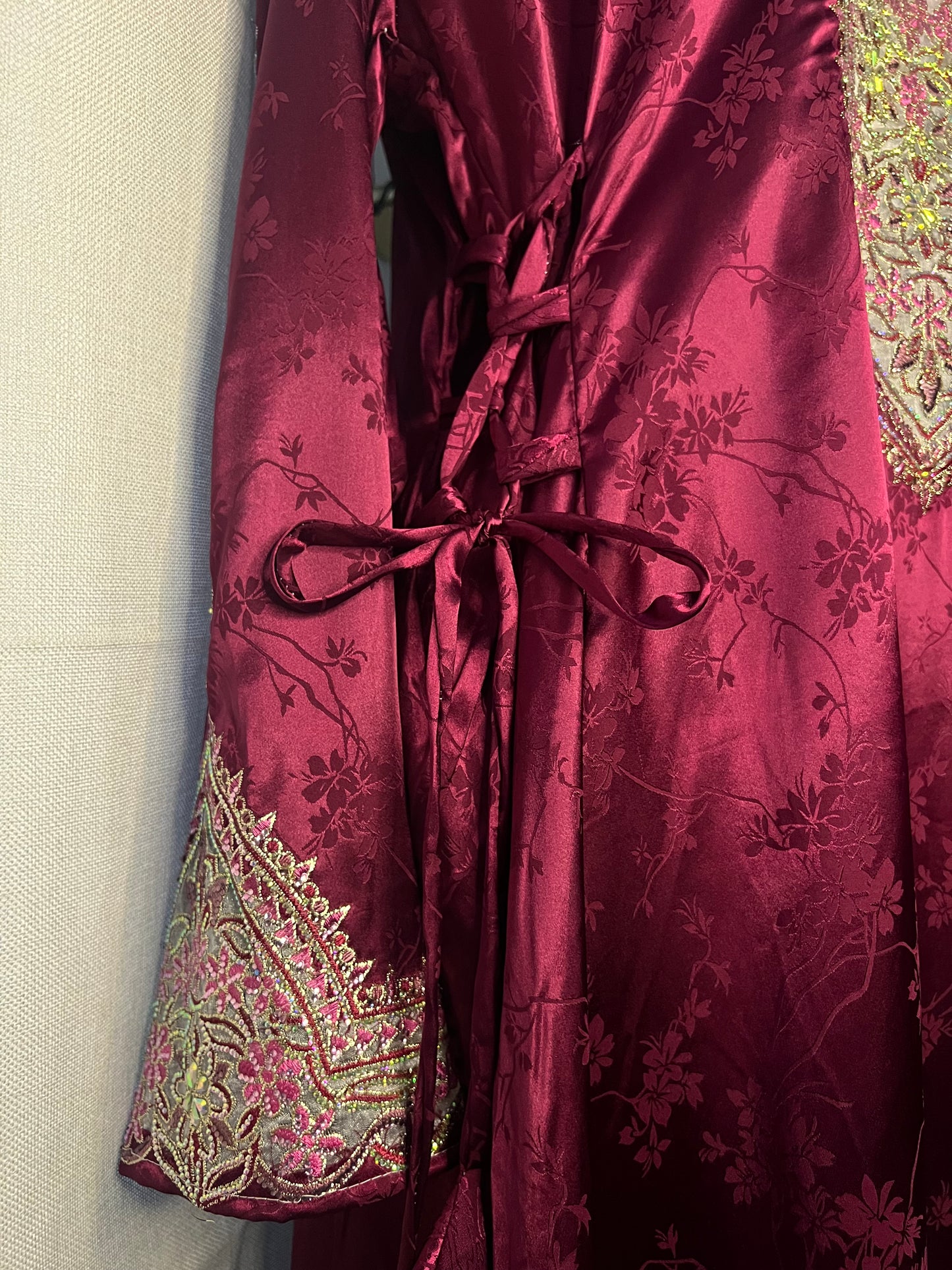 Italian Silk Corset Makhawar
