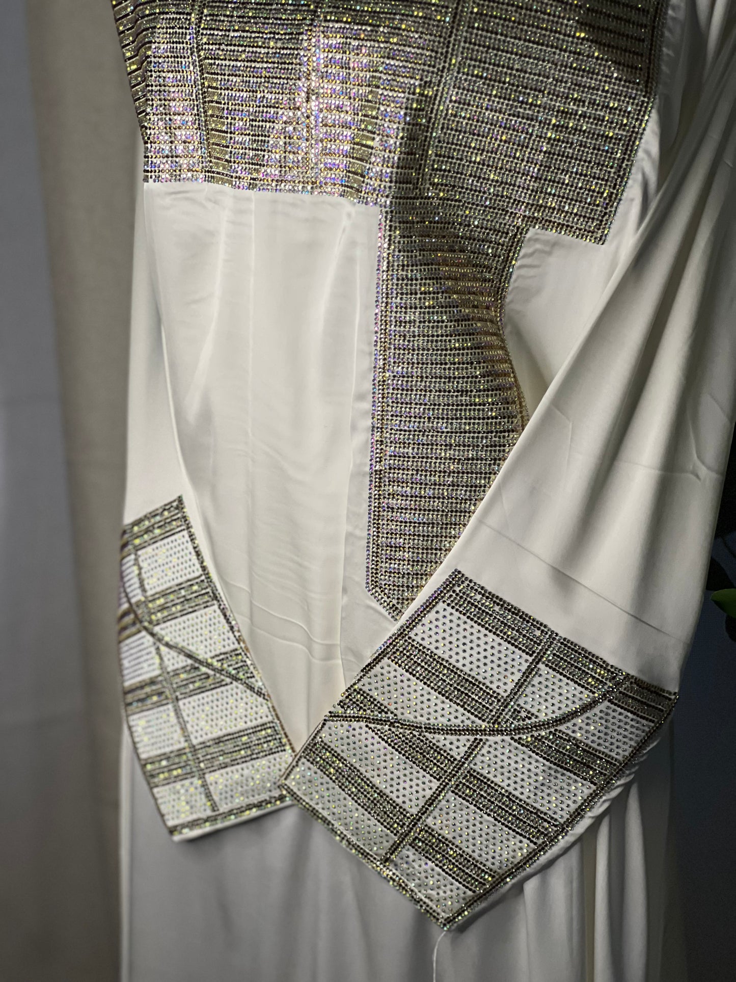 Plain Italian Silk Corset Makhawar