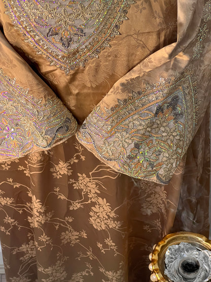 Italian Silk Corset Makhawar