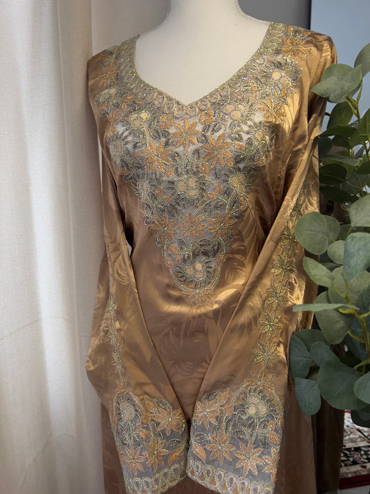 Italian Silk Corset Makhawar