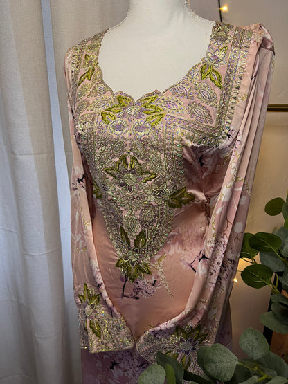 Italian Silk Corset Makhawar