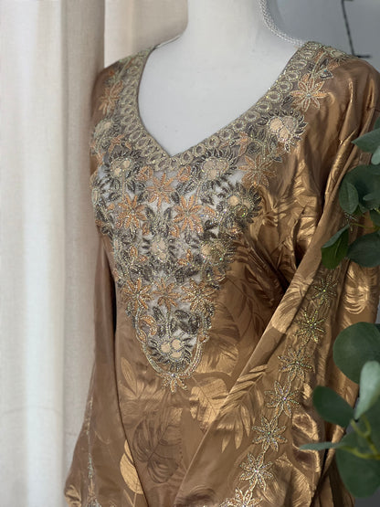 Italian Silk Corset Makhawar