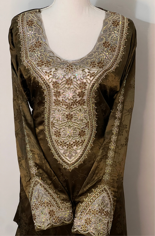 Italian Silk Corset Makhawar