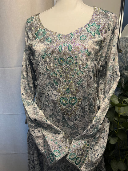 Italian Silk Corset Makhawar