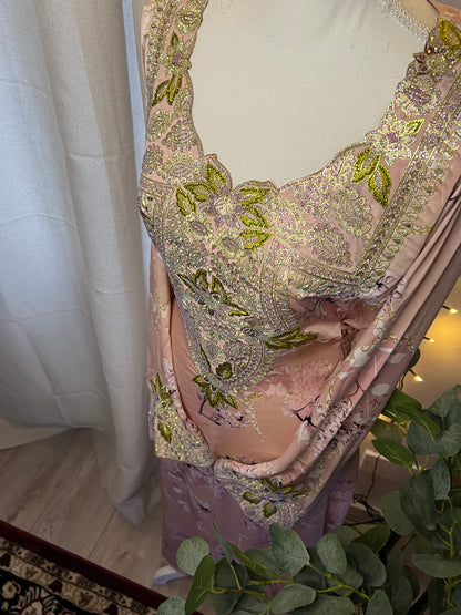 Italian Silk Corset Makhawar