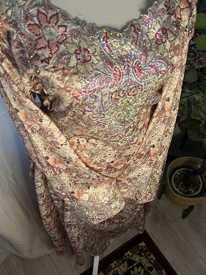 Italian Silk Corset Makhawar