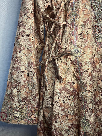 Italian Silk Corset Makhawar