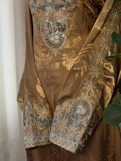 Italian Silk Corset Makhawar
