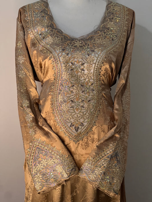 Italian Silk Corset Makhawar