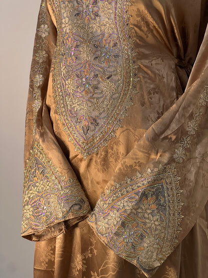 Italian Silk Corset Makhawar