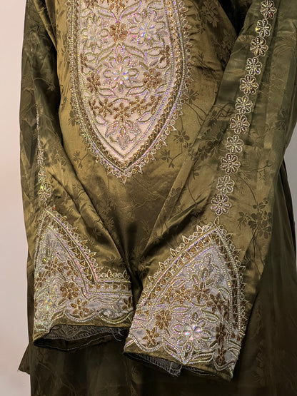 Italian Silk Corset Makhawar