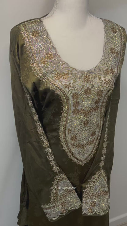 Italian Silk Corset Makhawar