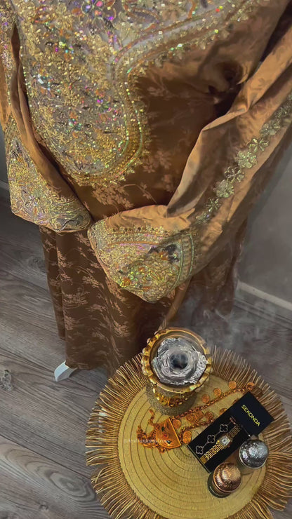 Italian Silk Corset Makhawar