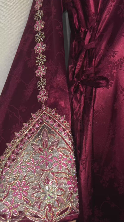 Italian Silk Corset Makhawar